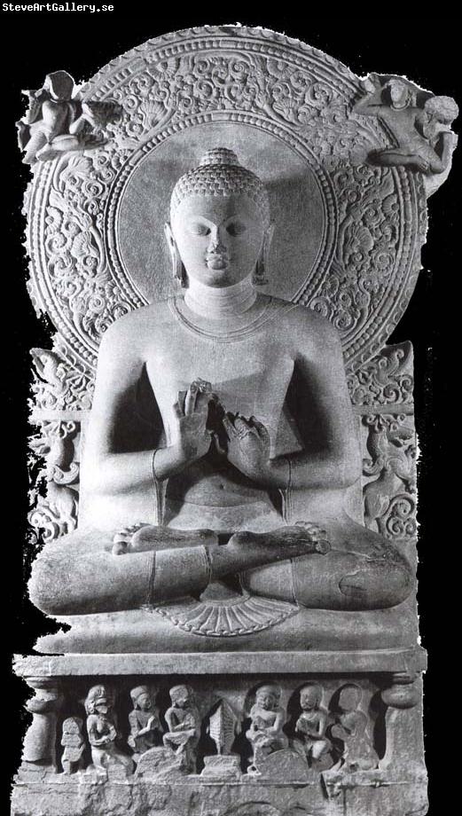 unknow artist Teaching Buddha from Sarnath